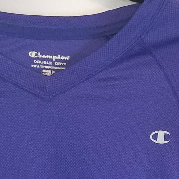 **SOLD** Champion Purple Women's Athletic Shirt - Picture 2 of 5